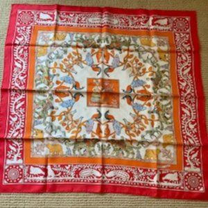 Hermes Silk Scarf